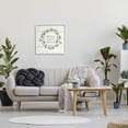 thumbnail image 2 of Stupell Industries Sweet Home Greeting Eucalyptus Wreath Rustic Plank Pattern, 24 x 24, Designed by Jennifer Pugh, 2 of 7