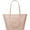 Soft Pink, variant on Women's Fulton Large Pebbled Leather Top Zip Tote (Soft Pink)