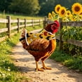 thumbnail image 6 of Tuvgenk Porch Goose Outfits 23" Spring Porch Goose Clothes Chicken Saddle / Hen Apron Cloth Lawn Decorations Outdoor, 6 of 6