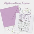 thumbnail image 7 of Jungle Animals Clear Stamps Transparent Silicone Stamp Monkeys Elephants Birds Lizards Parrot, 7 of 7