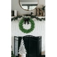 thumbnail image 2 of Perfect Holiday 24 inch Canadian Pine Artificial Christmas Wreath for indoor or outdoor Holiday Decor, Evergreen, 2 of 4