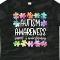 thumbnail image 4 of Inktastic Autism Awareness Support and Understanding Puzzle Pieces Boys or Girls Toddler T-Shirt, 4 of 5