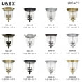 thumbnail image 4 of Livex Lighting Legacy Ceiling Mount in Polished Brass Gold, 4 of 8