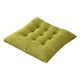 thumbnail image 1 of Cojín de asiento de Chenille grueso Verde, cojín de asiento de comedor de grano de maíz 45*45cm, 1 of 9
