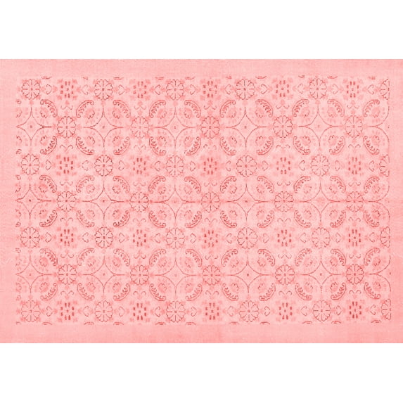 Ahgly Company Indoor Rectangle Persian Red Traditional Area Rugs, 2' x 4'