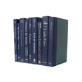 thumbnail image 4 of Pen & Willow Navy Decorative Books - Real shelf-ready book bundle for home or office decor, weddings or staging., 4 of 5