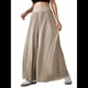 thumbnail image 1 of Pantalones Palazzo Holgados de Cintura Alta Elástica para Mujer, Informales, con Bolsillos, Holgados y Largos de Otoño Caqui XXL, 1 of 9