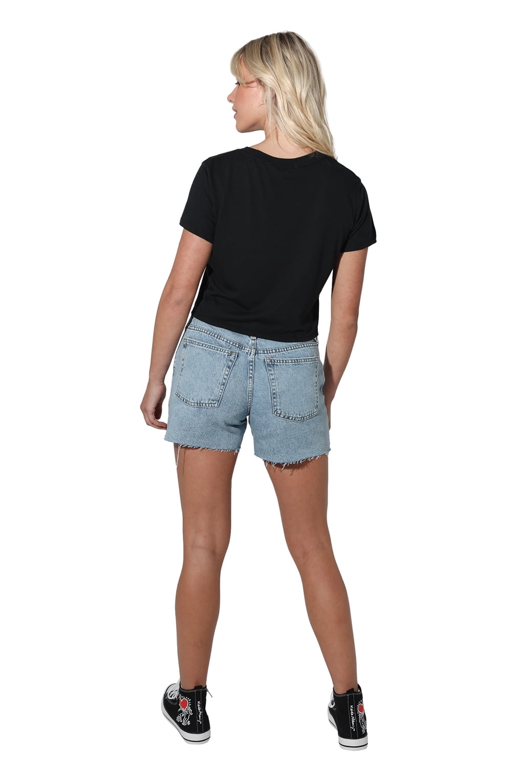TRANSFORMERS ONE Megatron Racing Women's Crop Top T-Shirt, Black, Large