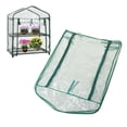 thumbnail image 1 of Mini Greenhouse Cover, PVC  Ventilation Rainproof 69x49x92cm Greenhouse Replacement Cover  For Shrub, 1 of 8