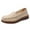 Beige, variant on Work Shoes for Women Wide Width Comfortable Lightweight Slip on Mid Heel Walking Shoes