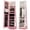 Pink, variant on ELLEGNT 360° Swivel Jewelry Armoire - LED Lighted Full-Length Mirror Cabinet with Makeup Mirror, Pink