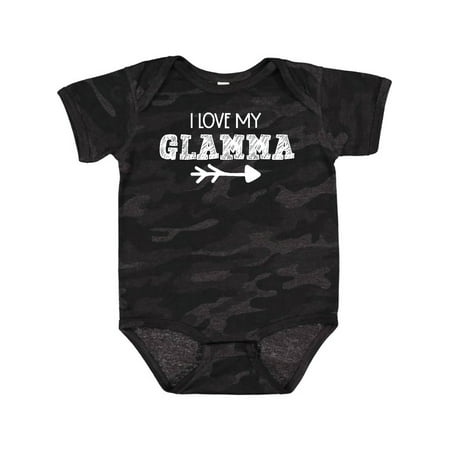 

Inktastic I Love My Glamma- Arrow Gift Baby Boy or Baby Girl Bodysuit
