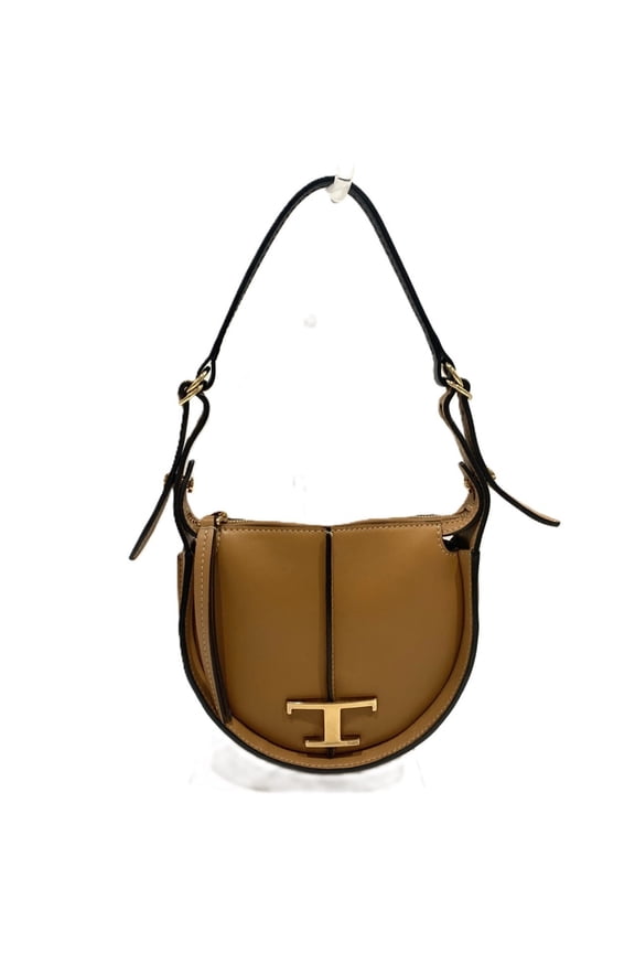 Pre-Owned Tod's Timeless Micro Hobo Bag in Brown Leather for Women (Good)