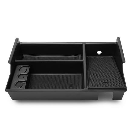 For 2007 to 2019 Tundra / Sequoia Center Console Storage Box Armrest Organizer