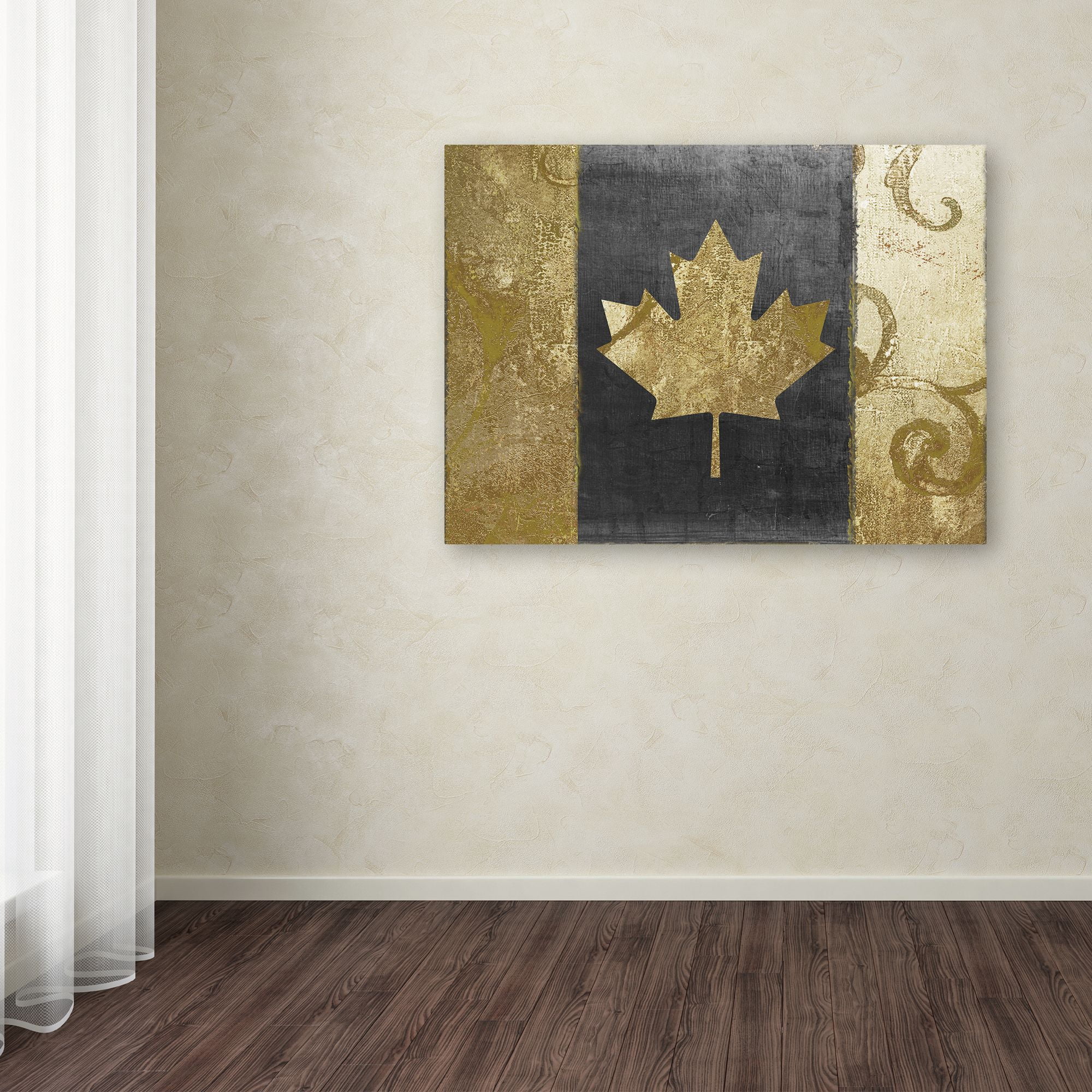 Trademark Fine Art "Fashion Flag I" Canvas Art by Color Bakery