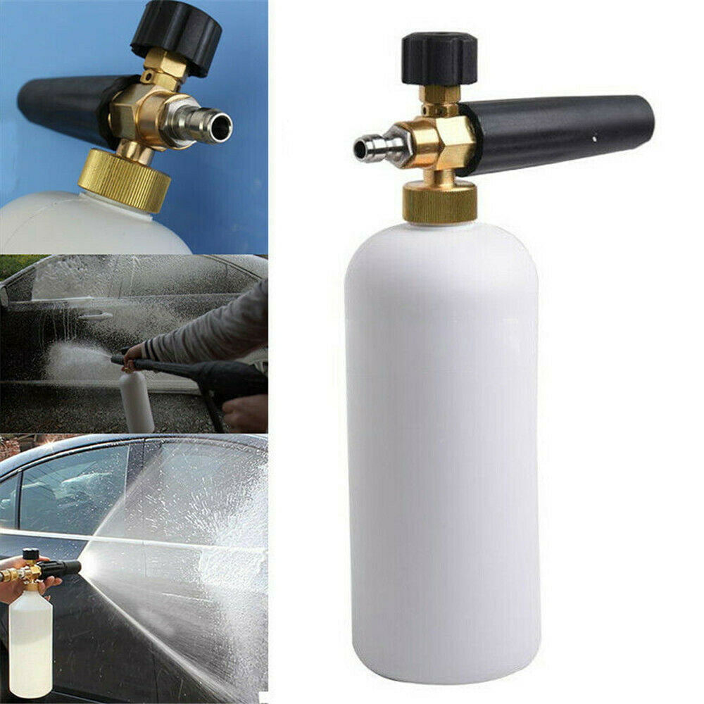 Snow Foam Lance Cannon Soap Bottle Sprayer For Pressure Washer Gun Jet Car Wash#