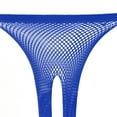 thumbnail image 6 of Littleforbig High Waist Tights Fishnet Mesh Net Stockings 3 Pairs Blue, 6 of 6