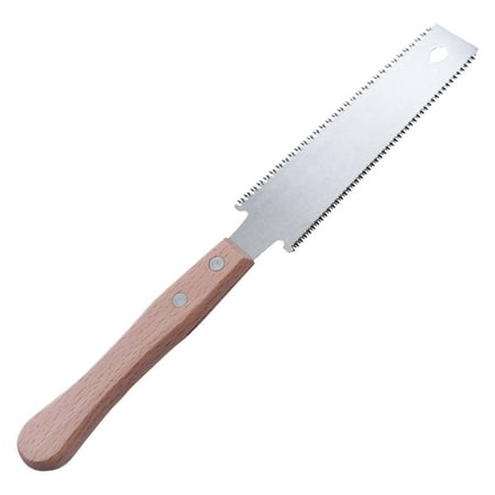 

Trim Tool Clearance! Feokm Wooden Handle Small Double Sided Saw Wallboard Saw Logging Saw Tight Tooth Flat Cut Saw Saw Household Carpenter s Hand Saw a Hand Saw