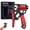 Red/Mechanical counting, variant on Ergonomic Grip Strength Trainer with H-Shaped Design, Adjustable 5-165 kg Resistance