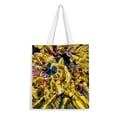 thumbnail image 1 of Gold Saints Bolso de tela con estampado de lienzo para mujer, bolsa de compras reutilizable y estética, con cremallera interior, regalo para mujer, 35 × 40 cm., 1 of 6