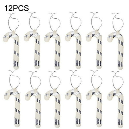 

12Pcs Color Christmas Cane Christmas Tree Decoration Pendant Candy Cane