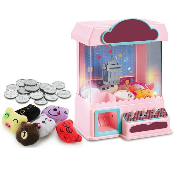 Mini Claw Machine Interactive Electronic Claw Toy Grabber Machine for Kids