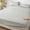 Gray#4, variant on Quilted Waterproof Mattress Protector Cover Complete Set - Summer Ice Silk Bed Topper with Cooling Fabric - Breathable Nylon Spandex Fitted Sheet for Mattress Protection - 59x79 Inch Full Size