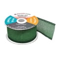 thumbnail image 2 of Green Burlap Ribbon 2 Inch 2 Rolls 20 Yards Unwired Rustic Jute Ribbon for Crafts, Mason Jars, Weddings, Party Decoration; by Mandala Crafts, 2 of 5