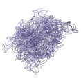 50Pcs Tulip Paper Clips Cute Purple Tulip Design Durable Metal Widely