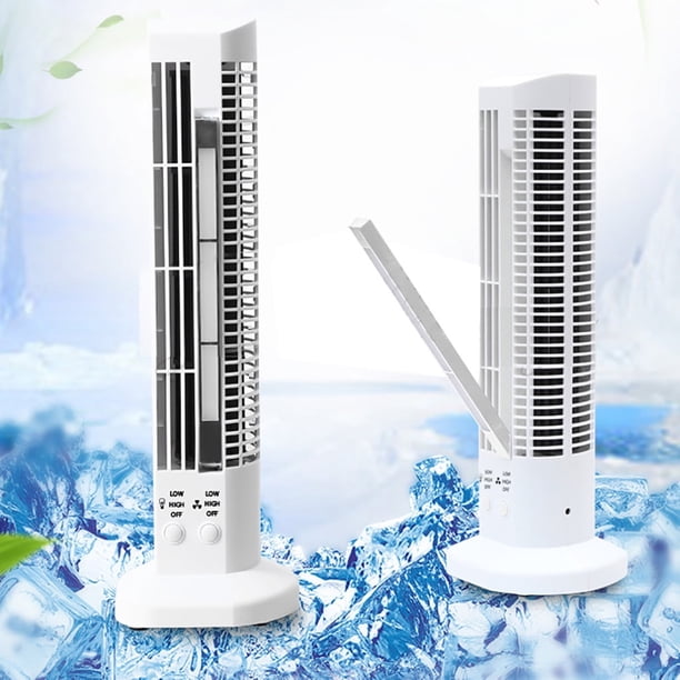Enfriador de aire evaporativo en liquidación, ventilador de torre de 13 pulgadas que sopla aire frío, ventiladores oscilantes sin aspas para dormitorio, hogar y oficina.