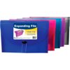 C-Line 7-Pocket Expanding File, Assorted Tropic Tones