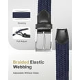 thumbnail image 5 of FAIRWIN Elastic Men's Golf Belts Casual Braided Nylon Work Belts for Men, 5 of 8