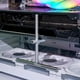 thumbnail image 2 of Soporte para Tarjeta Gráfica de Computadora, Deslizable y Ajustable, Soporte para GPU, Soporte para Tarjeta de Video, para Componentes de Computadora, Soporte para GPU, Plateado., 2 of 5