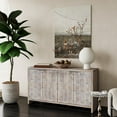 thumbnail image 3 of Tcbosik Farmhouse Style Buffet Sideboard, Retro Coffee Bar Cabinet with 4 Doors and Adjustable Shelves, Multipurpose Credenza for Kitchen Living Room (Natural Wood Wash), 3 of 9