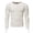 White, variant on Vedolay Pullover Sweaters for Men Solid Pullover Long Sleeve Plush Tops Sweater White,L