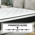 thumbnail image 3 of lemontalking Twin Mattress, CHEVNI 12 inch Pocket Springs with Gel Memory Foam, Hybrid Mattresses in a Box, 3 of 5