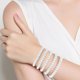 thumbnail image 2 of Elegantes pulseras de mujer Ajustable Joyería de moda para las mujeres Hecho a mano con piedras naturales Perfecto para el uso diario Y, 2 of 4