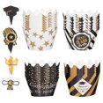 thumbnail image 1 of Graduation Cake Toppers, Eye-catching Decorations for Cakes and Cupcakes, 1 of 3