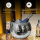 thumbnail image 3 of Cubo de Hielo de 25 cm con Bola de Discoteca y Espejo Plateado Brillante para Vino, Bebidas, Enfriador de Bebidas para Fiestas en el Bar., 3 of 5