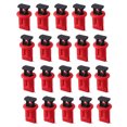 thumbnail image 1 of 20 Pieces Circuit Breaker Safe Wear-resistance Lock Adjustable Portable Red Universal Industrial Padlock Antitheft Products MCPOW, 1 of 6