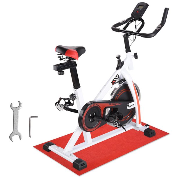 Yescom Exercise Bike Stationary Bike Trainer Cardio Workout Indoor