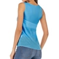 thumbnail image 6 of Women's Sleeveless Chiffon Tank Top Summer Casual Tops Breathable Chiffon Vest, 6 of 6