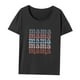 thumbnail image 4 of Camiseta básica para mujer, camiseta de moda con cuello redondo, camisetas de verano para desplazamientos y viajes S, 4 of 8