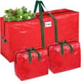 thumbnail image 1 of Bolsa de almacenamiento para árbol de Navidad BlessSeason de 7.5 pies con 2 bolsas, 1 of 7