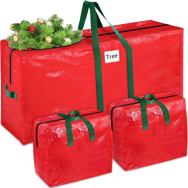 Bolsa de almacenamiento para árbol de Navidad BlessSeason de 7.5 pies con 2 bolsas