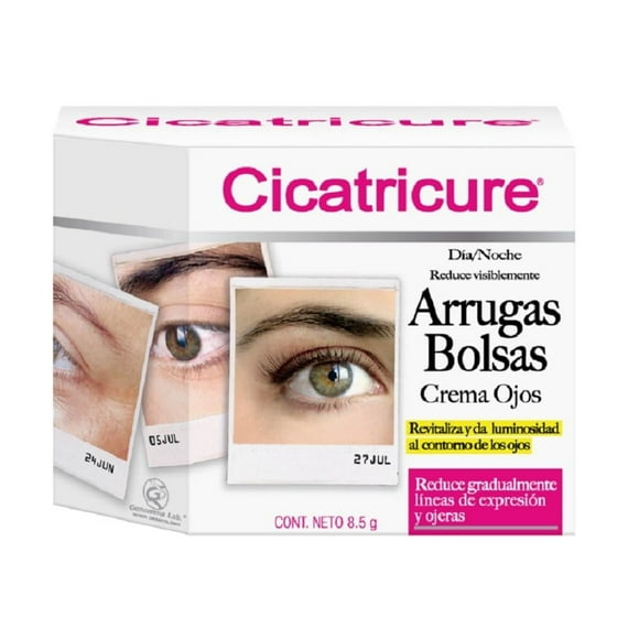 Crema para ojos Cicatricure arrugas, ojeras, bolsas 8.5 g