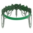 thumbnail image 4 of BABEYOND 1920s Flapper Headpiece Roaring 20s Headband Great Gatsby Headband Chain for Women Vintage Hair Accessory, 4 of 4