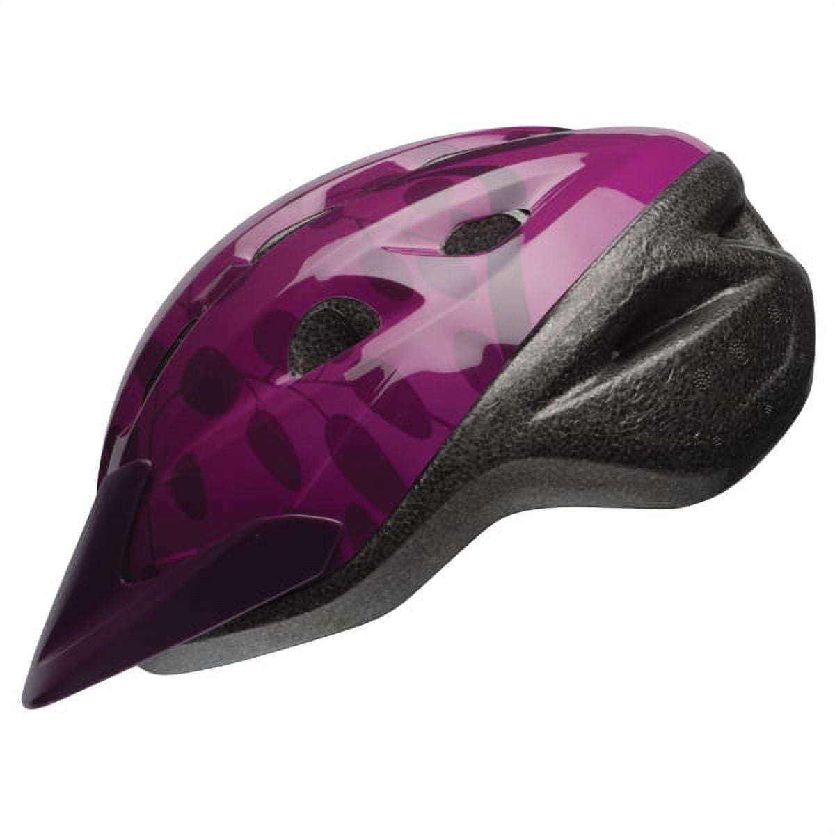 Bell Thalia Poplar Forest Women's Bike Helmet, Wine, Adult 14+ (54-58cm)