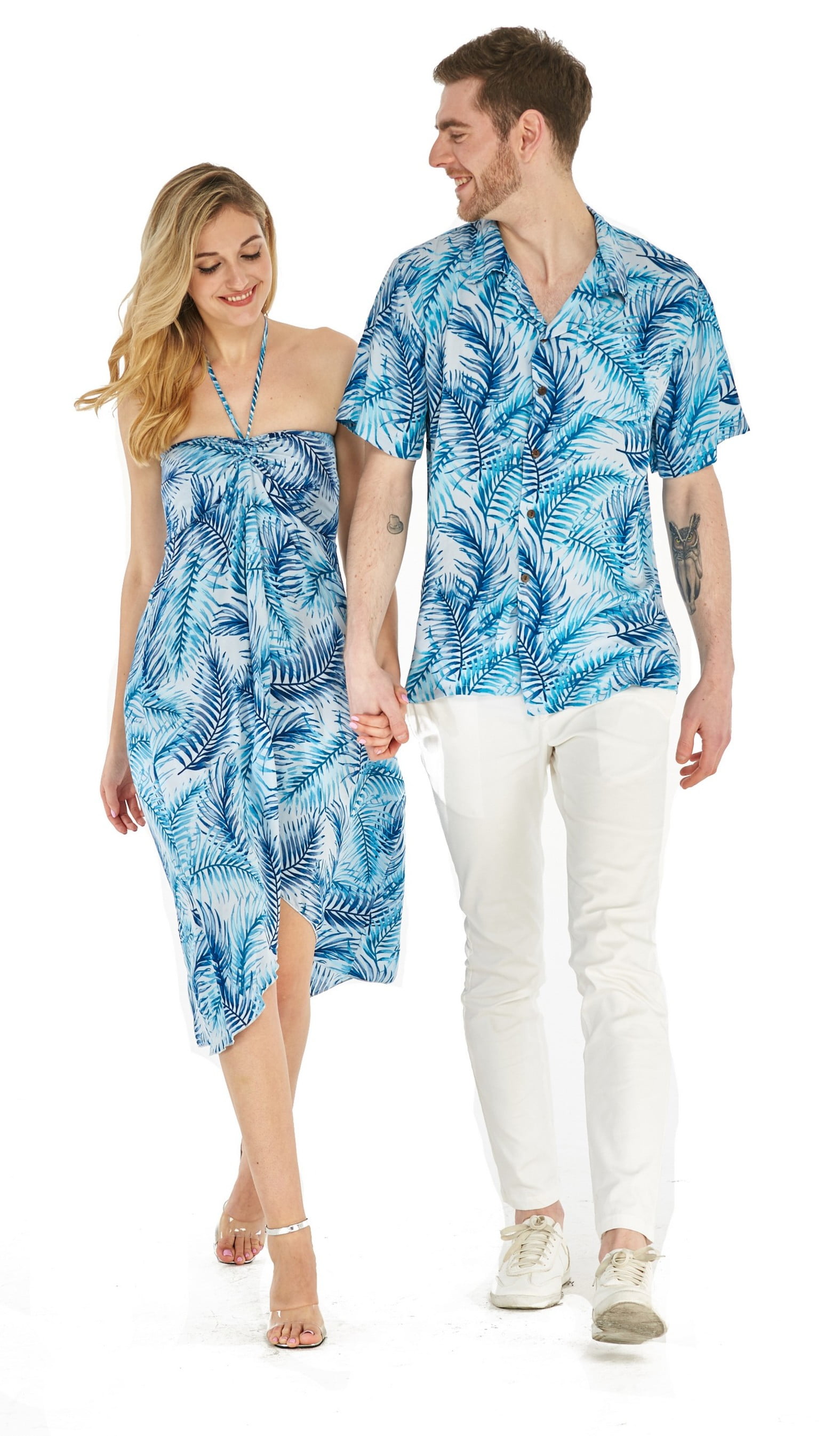 Hawaiian Luau Sundress Beach Dress Cruise Plus Size Tank Elastic Black Rafelsia 