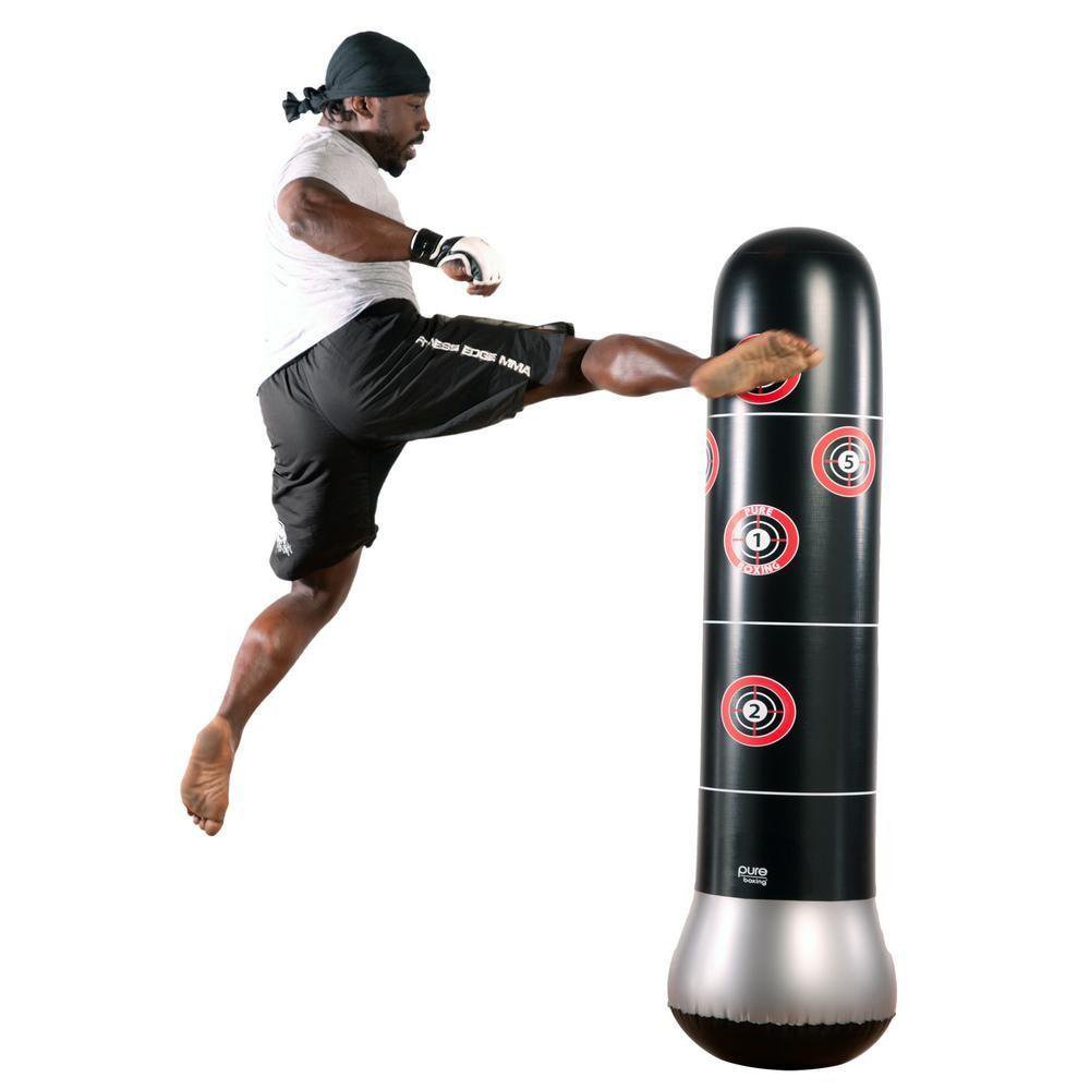 Inflatable Punching Bag (5.2 FT) Heavy Fitness Punching Bag Tower Bag